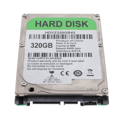 Generic 2.5" Internal Hard Drive Disk 5400RPM 8M Cache HDD 320GB