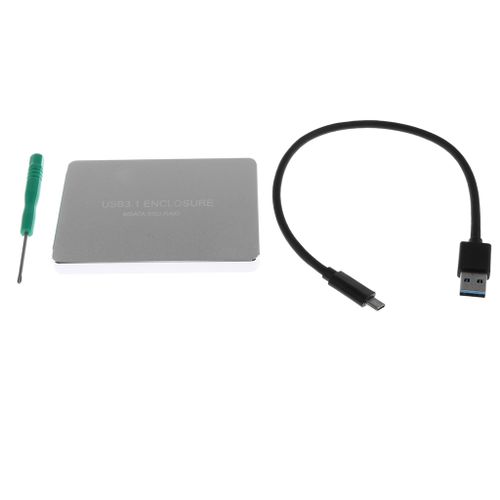 MSATA SSD To USB 31 TYPEC Converter External
